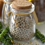 poivre blanc de haute gamme